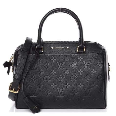 louis vuitton empreinte speedy bandouliere 25 nm black|louis vuitton speedy 25 new.